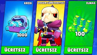 DOĞUM GÜNÜNÜZDE ÜCRETSİZ ÖDÜL VEREN YENİ SİSTEM! Brawl Stars