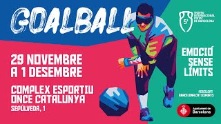 DIA 1 5È TROFEU  INTERNACIONAL CIUTAT DE BARCELONA GOALBALL 2024