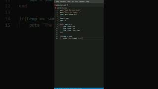 How to Find Palindrome Count with Ruby | SOFTWARE