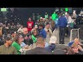 celtics fans super excited after former celtics marcus smart knocks down his signature trickshot