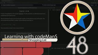 JavaScript Basic 48: Shopping List | FreeCodeCamp | JS Algorithms and Data Structures