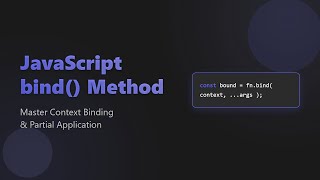 JavaScript Function Bind Explained: Mastering 'this' & Partial Application [Hindi]