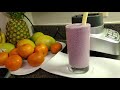 how to make delicious smoothie ጣፋጭ የሆነ የስሙዚ አሰራር 🍇🍓🍌