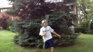 Hockey tricks by Logan Cooley