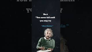 Five Motivational Quotes By Albert Einstein 🔥 || #shorts