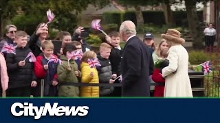 King Charles heckled during royal visit