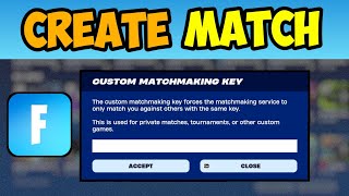 ✅️ How To Create Custom Match in Fortnite - Full Guide