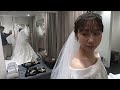 【プレ花嫁】ハツコエンドウで憧れのドレス着た👰🏻‍♀️💍🤍🎀