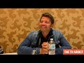 misha collins u0026 alexander calvert supernatural sdcc 2019 press room