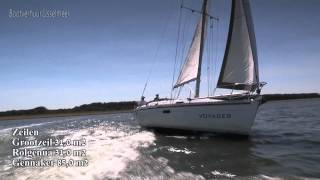 Zeilen ijsselmeer -  Voyager in actie - Bénéteau Oceanis 361 (Part 1 - 2)