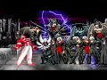 [KOF Mugen] D. Yashiro Rhythm vs 12 Elements