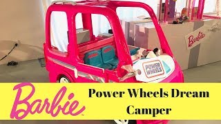 Power Wheels Barbie Dream Camper Preview!