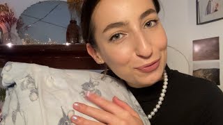 The Rich Aussie Mum Helps You Get Ready For Bed | ASMR | skincare, making your bed, tucking you in