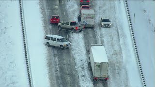 I-95 Shutdown: Stranded cars turn around on Virginia highway to escape traffic