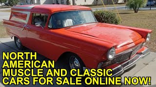 VINTAGE NORTH AMERICAN MUSCLE \u0026 CLASSIC CARS For Sale Now Under $15,000 - Links to the Ads Below!