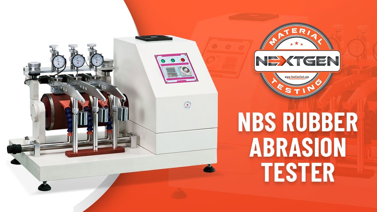 NBS Rubber Abrasion Tester - GenNBS | ASTM D1630 | NextGen Material ...