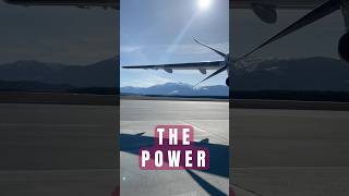 Feel the power of the Q400's mighty prop!