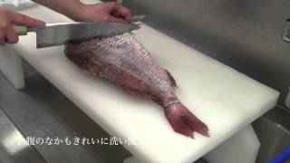 魚のさばき方（三枚おろしまで）