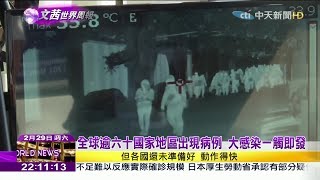 2020.02.29【文茜世界周報】全球逾六十國家地區出現病例　大感染一觸即發