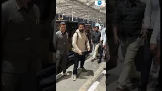 Jr NTR Off To Oscars Spotted At Hyderabad Airport | ZEE Telugu News