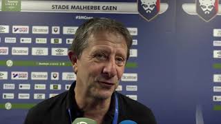 Après Caen - HAC (0-3), réactions et premier bilan de Pierre Wantiez