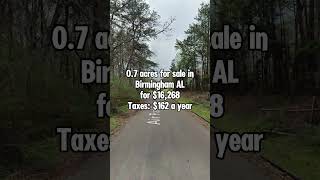 0.7 acres in Birmingham for $16,268 #realestate #foryou #property #land #shorts #viral #promo #sale