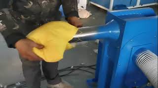 Fiber opening machine cotton pillow core filling machine