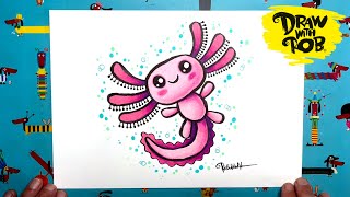 #DrawWithRob 141 Axolotl