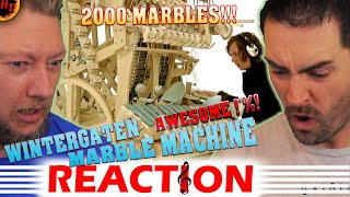 Wintergatan - Marble Machine REACTION! (music instrument using 2000 marbles)