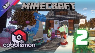 เพื่อนใหม่ในโลกกว้าง [Minecraft: Cobblemon EP.2]