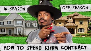 Cam Newton's Golden Rule for NFL Contracts: $2M In-Season House, $10M Off-Season Mansion