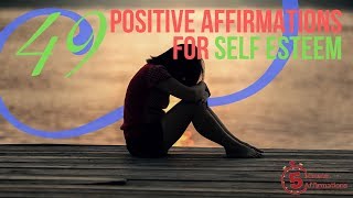 49 Illustrated Positive Affirmations For Self Esteem