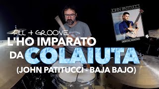 BRUNO FARINELLI : L'HO IMPARATO DA COLAIUTA (GROOVE AND FILL) BAJA/BAJO