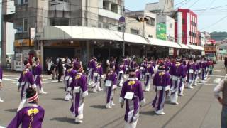 RHK－くろしお　～2017高知よさこい祭り・本祭1日目(升形地域競演場)