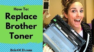 How To Replace Brother Toner Cartridge - Brother HL-L5200DW Laser Printer