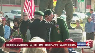 Oklahoma veterans inducted into hall of fame