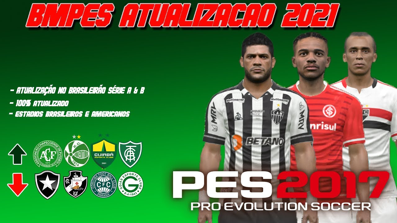 PES 2017: BMPES ATUALIZADO 2021 ABRIL - 100% ATUALIZADO - PC FRACO ...