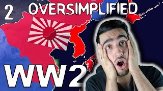 Mexican guy reacts to oversimplified WW2 Part2 || Oversimplified Reaction