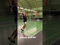 Viktor Axelsen Training Badminton Just Right Next to Me #shorts