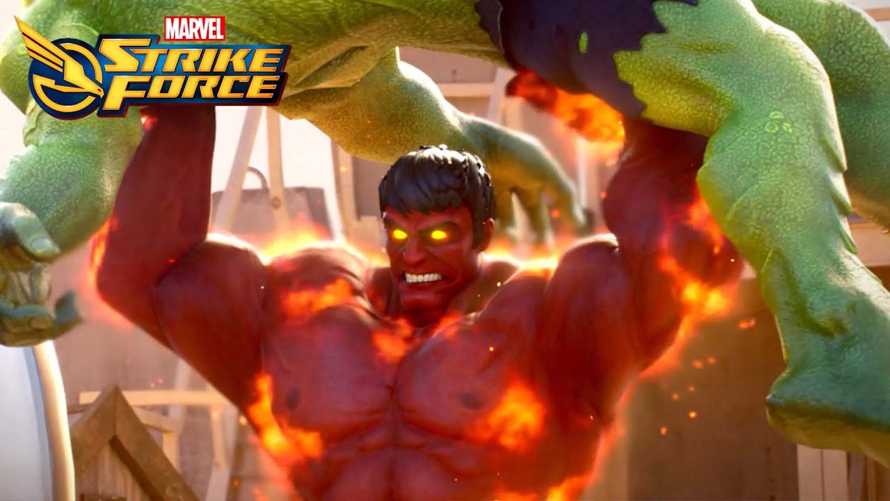 RED HULK : The Next Herald Of Apocalypse - MARVEL Strike Force - YouTube