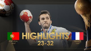 Highlights: Portugal - France | Main Round | 27th IHF Men's Handball World Championship | Egypt2021