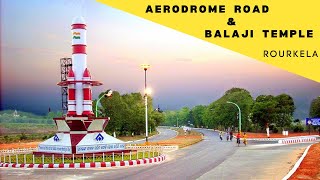 Rourkela: [4K] Drive | Way to Aerodrome \u0026 Balaji Temple | Rourkela Airport | Rourkela Aerodrome