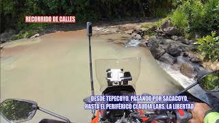 Viajando de Tepecoyo a Sacacoyo, Ruta Bastante Complicada, En La Libertad, El SALVADOR