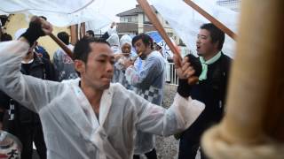 2014年　本祭り　3番　馬鹿囃子　華卯太鼓