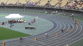 2014IH陸上北九州地区予選 男子4×100mリレー決勝