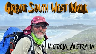 Solo hiking the Great South West Walk in Victoria, Australia