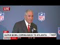 falcons owner arthur blank comments on super bowl returning to atlanta in 2028