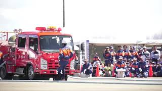 牧之原市消防団 ポンプ車操法　第37回静岡県消防操法大会