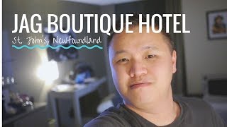 JAG Boutique Hotel Room Tour (St. John's, Newfoundland) - Vlog #77