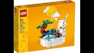 LEGO Jade Rabbit 40643 Review Cutest LEGO EVER